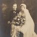 A vintage wedding photo.